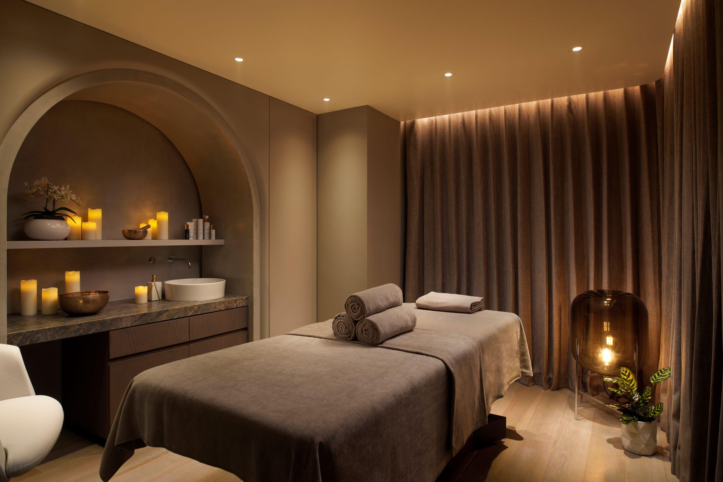 Pan Pacific London Otel Dış mekan fotoğraf A treatment room at The Spa at The Landmark, London