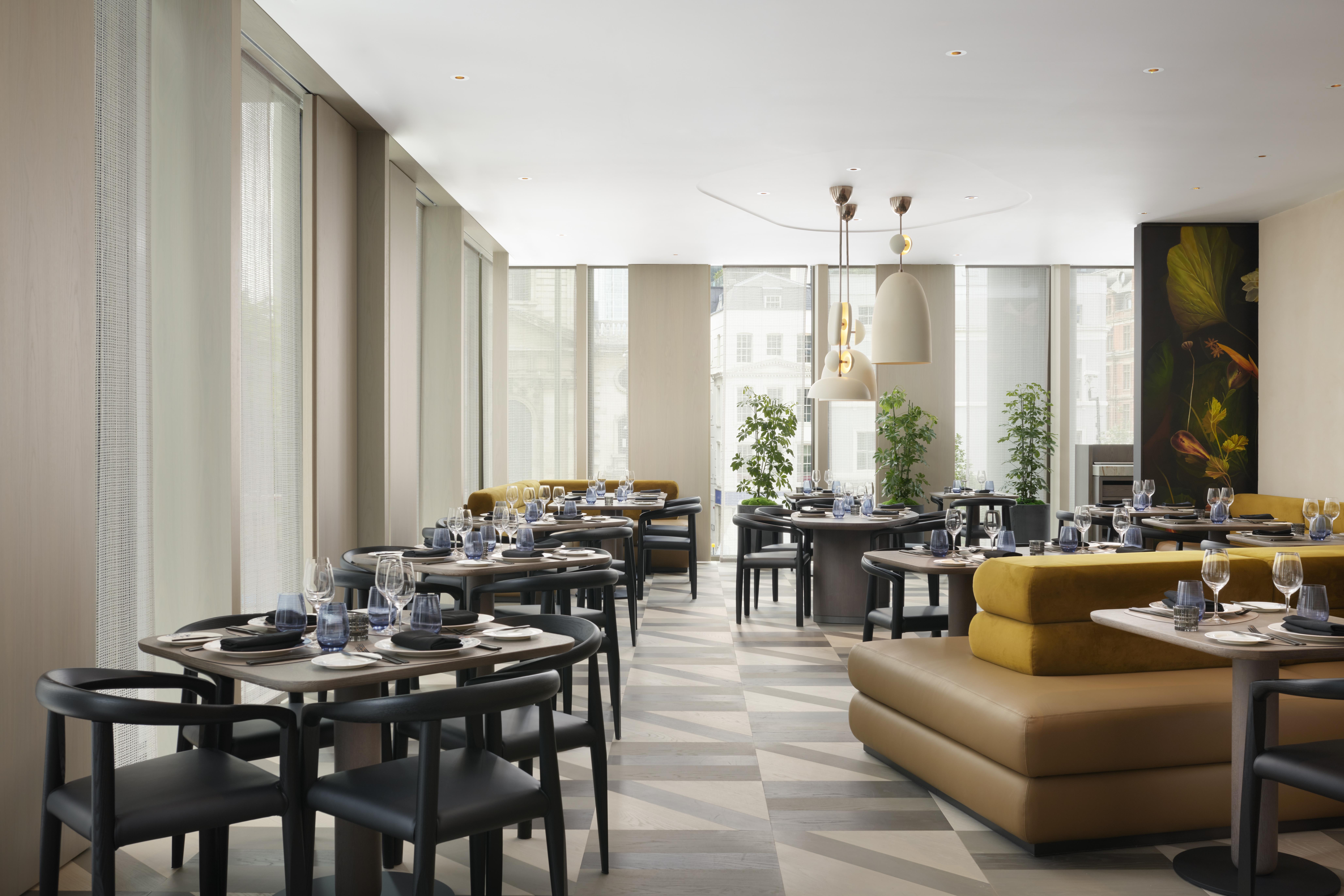 Pan Pacific London Otel Dış mekan fotoğraf The restaurant